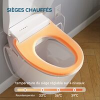 Siège De Toilette Intelligent Washloo Ultra DR - Style Japonais, Neuf, Fonctions Avancées