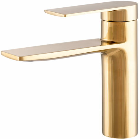 Granitan Faro Cascade Robinet Mitigeur De Lavabo - Or (1/3)
