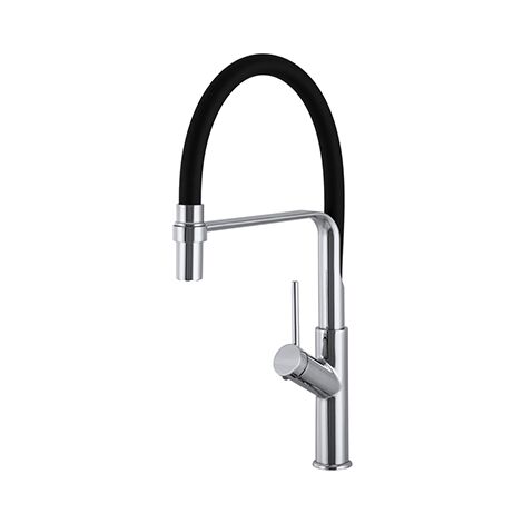 Granitan Robinet De Cuisine Avec Bec Flexible Vasto Chrome (1/3)