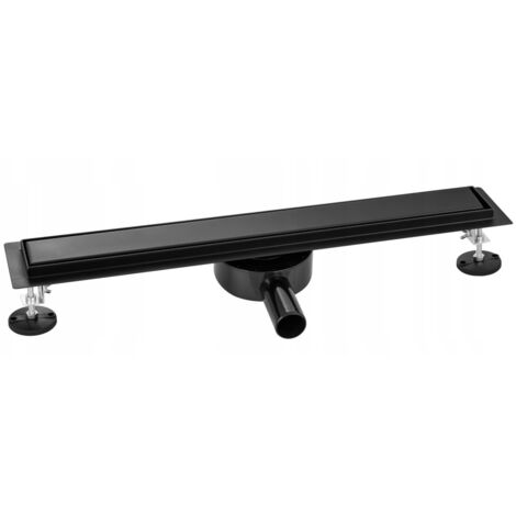 Drain lineaire 70 cm siphon rotatif 360 noir 84802627 (1/5)