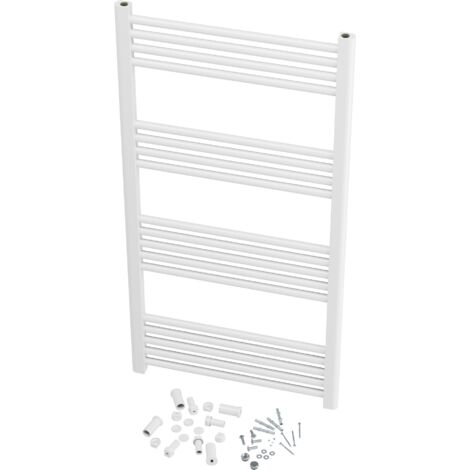 Radiateur Salle de Bain Échelle Granitan Breno 120x60cm Blanc 555Wavec Installation Électrique. (1/5)