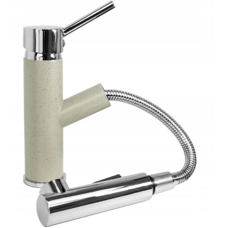 Mitigeur de cuisine Granitan Cado beige avec douchette extractible (1/5)