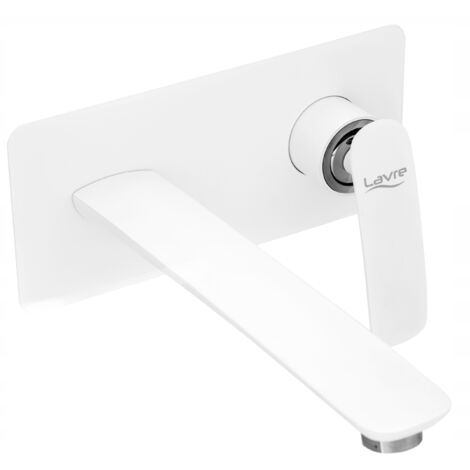 TONY WHITE WASH BASIN MIXER SQUARE (1/5)