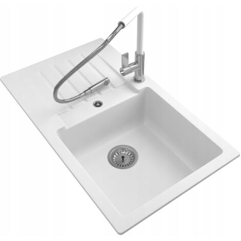 TRIX GRANITE ÉVIER MITIGEUR MURAL SIPHON D (1/5)