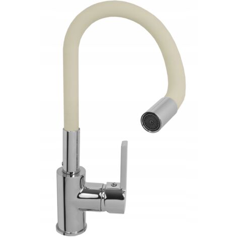 CUISINE BATTERIE ELASTIQUE Evier en granit beige (1/5)