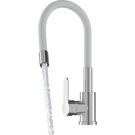 CUISINE Évier en granit BATTERY ELASTIC WHITE (1/5)