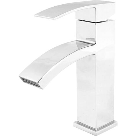 CASCADE CHROME MITIGEUR DE LAVABO ROBINET CASCADE (1/5)