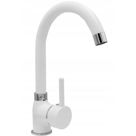 ROBINET DE CUISINE BLANC BETA ROBINET D'ÉVIER DE CUISINE (1/5)