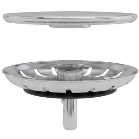 Bouton Rotatif De Baignoire 74 Mm Laiton Noir Contrôle De