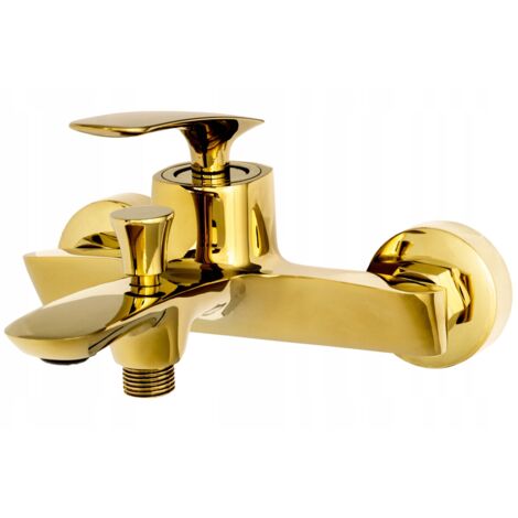 Mitigeur Baignoire Mural Granitan Tony Or Bec Long 1pc (1/5)