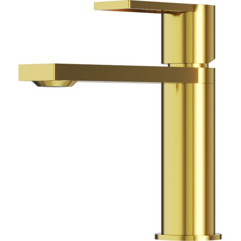 Mitigeur Lavabo Moderne en Laiton Doré Basse Hauteur - ARMA 178mm (1/5)