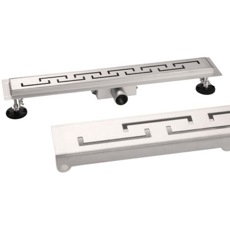 ÉCOULEMENT LINÉAIRE DE CARREAUX DE DOUCHE 80 CM GRECQUE (1/5)