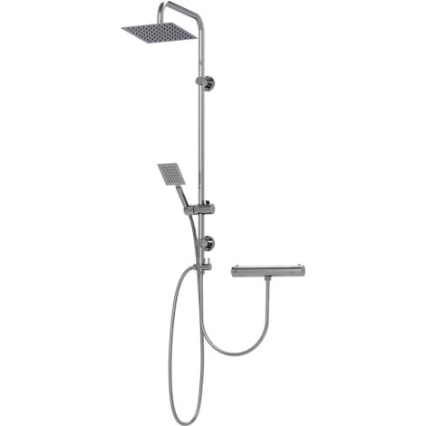 Ensemble de Douche Thermostatique avec Pommeau Pluie et Accessoires Ripon (1/5)