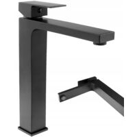 MITIGEUR DE LAVABO CUBE NOIR MITIGEUR DE SALLE DE BAIN DROIT