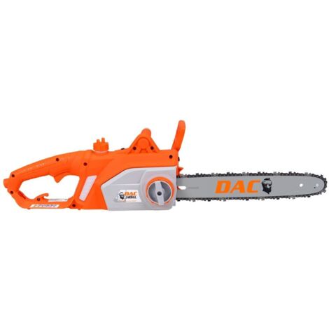 RURIS Tronçonneuse électrique DAC 318EL 1800W - Guide de 35 cm Chaîne 3/8 - Système de tensionnement Rapide - Parfaite pour Les travaux de Jardinage