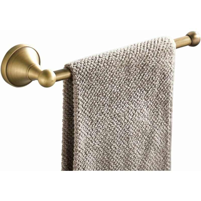 Gold Towel Ring-Solid Brass Towel Ring, Round Wall Mount Bath Towel Holder,  for Bathroom Kitchen Toilet Bathroom Accessories Durable Vintage
