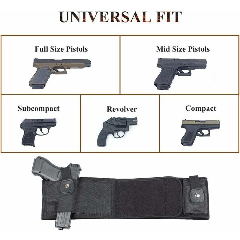 AlwaysH Hunting Belly Band Holster Neoprene Gun Holster Waist