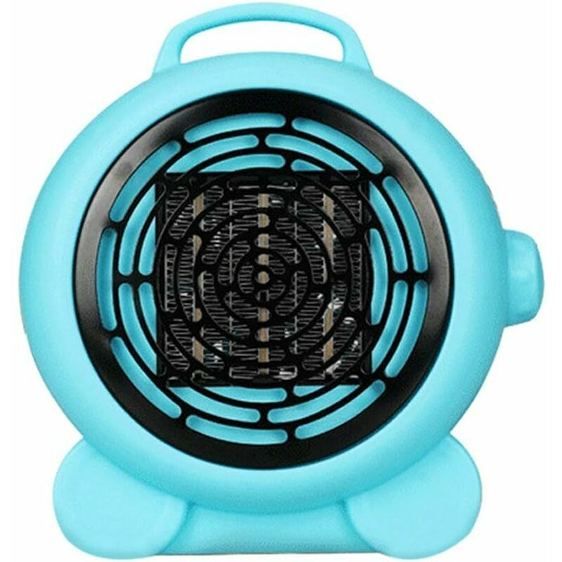 AlwaysH Home Office Mini Electric Heater Heater Fan Small Sun Heating  Machine Low Noise Portable Warm Air Fan for Winter Electric Heater for  Indoor Use Blue