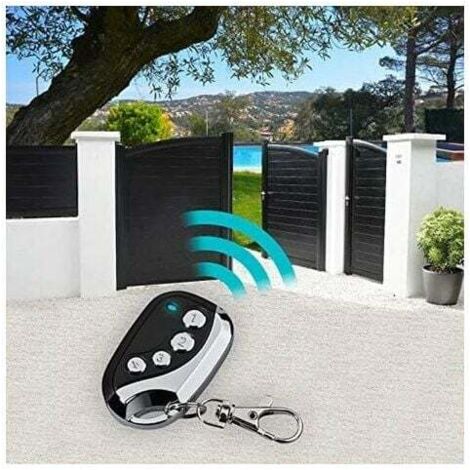 AlwaysH 2Pcs Az Remote Copious Universal Remote Control - Ideal for Gate, Garage, Alarm and Light in One Remote Control - 433.92Mhz Signal