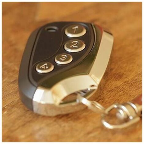 AlwaysH 2Pcs Az Remote Copious Universal Remote Control - Ideal for Gate, Garage, Alarm and Light in One Remote Control - 433.92Mhz Signal