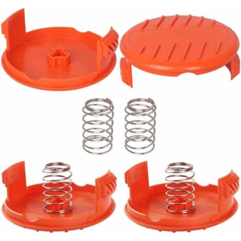 4pcs Spool Caps + 4pcs Springs Spare Parts Accessories Compatible