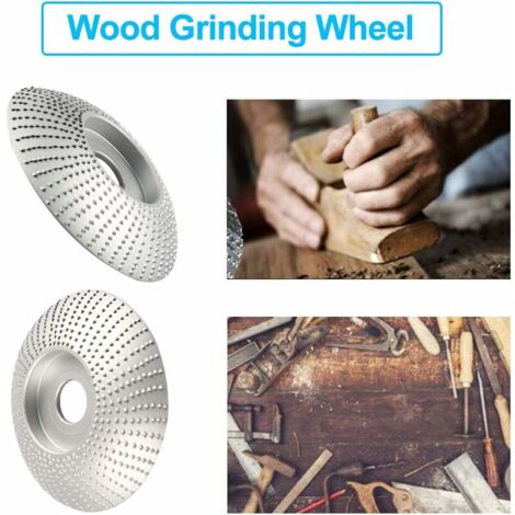 AlwaysH Abrasive Angle Wheel Discs Grinder Rasp Disc Wood Grinder Disc Diamond PonAge Disc For Electric Angle Grinder Silver