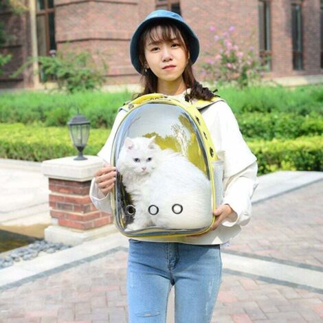 Cat Bag Backpack Cat Carrier Bag Travel Backpack With Bubble – MEWCATS