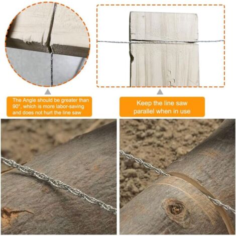 AlwaysH PVC pipe cutting wire saw