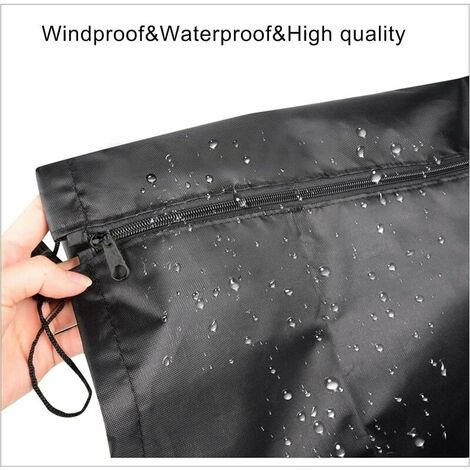 AlwaysH Waterproof Umbrella Dryer Cover, Clothes Dryer Cover with Zipper,  210D Oxford Windproof Clothes Dryer Cover(