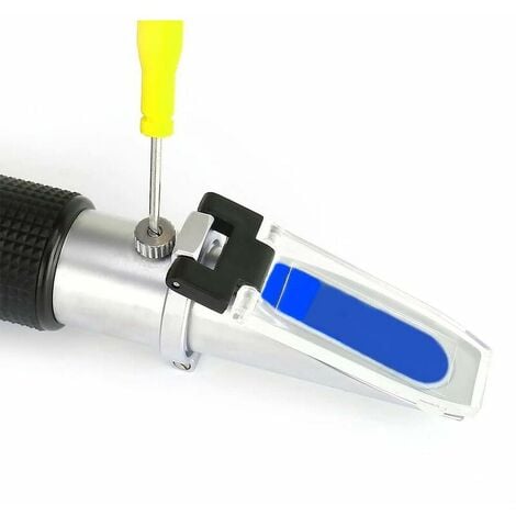 AlwaysH Brix Meter 0-90% Brix Meter Handheld Refractometer Home Measuring Instrument Brix Meter Brix Meter ATC Temperature