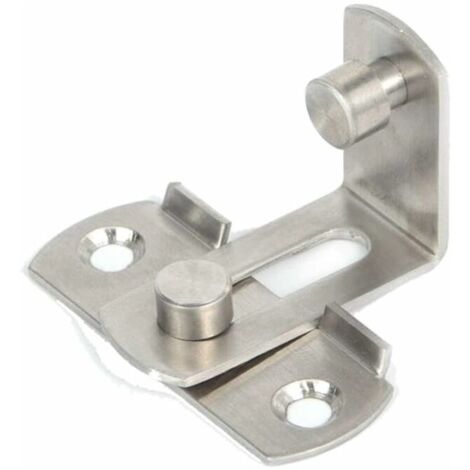 AlwaysH 90 Degree Right Angle Door Lock, Buckle Bolt Cam Lock for Door and Window Sliding Latch Bar Barn Door Lock Sliding Latch