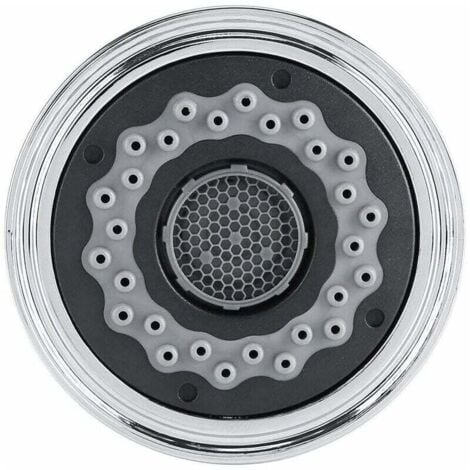 AlwaysH Kitchen Faucets Shower Head Replacement Head Spray for Mixer Tap Shower Head 2 Jet Shower Head Chrome Kitchen Faucet Sink Faucet