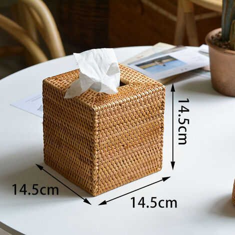 Wicker sale tissue box