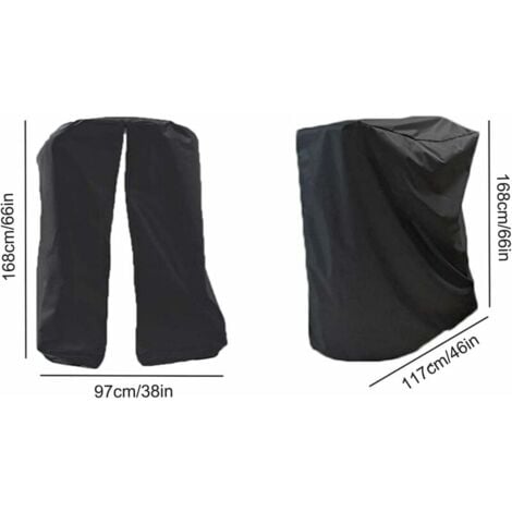 AlwaysH Treadmill Cover Folding Treadmill Cover with Zipper Closure,Dust Resistant Protective Cover for Fitness Equipment Treadmill for Fitness Workout