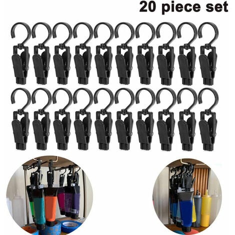 Cheap 20Pcs Screw-in Hooks Hanging Picture Wall Ceiling Curtain