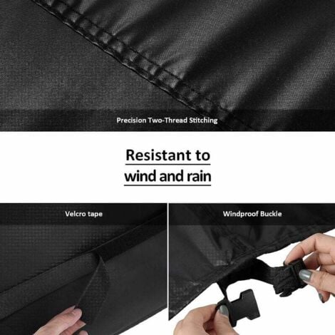 AlwaysH Garden Corner Sofa Cover Waterproof 210D Oxford Dustproof Cover for Garden Furniture L Shape Corner Sofa Cover (21521587cm)