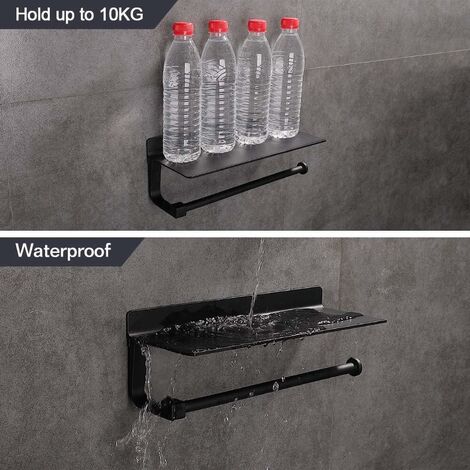 Black Paper Towel Holder Countertop