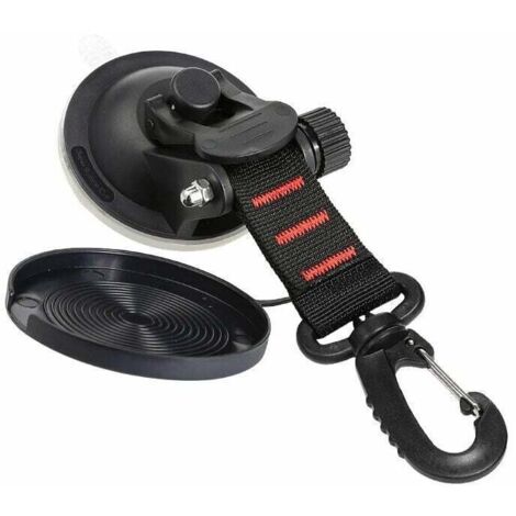 4pcs Suction Cup Anchor Securing Hook Tie Down,camping Tarp As Car Side