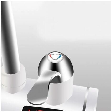AlwaysH 360 Instant Electric Water Heater Tap Faucet Kitchen Quick Heat Led New - European Standard