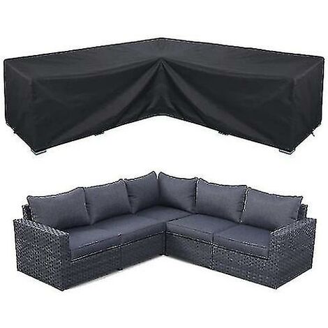 AlwaysHWaterproof Corner Sofa Cover Garden Furniture Set Outdoor Sectional Cover (28622282cm)