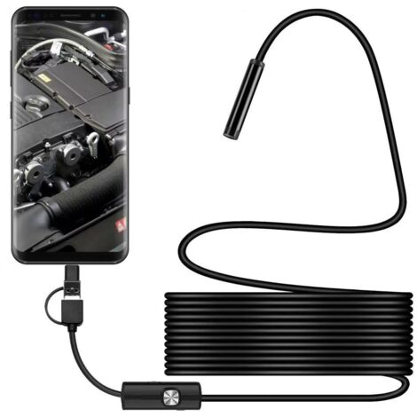 AlwaysH Endoscope Camera, Endoscope with 8 LED Lights, Endoscope Camera ...