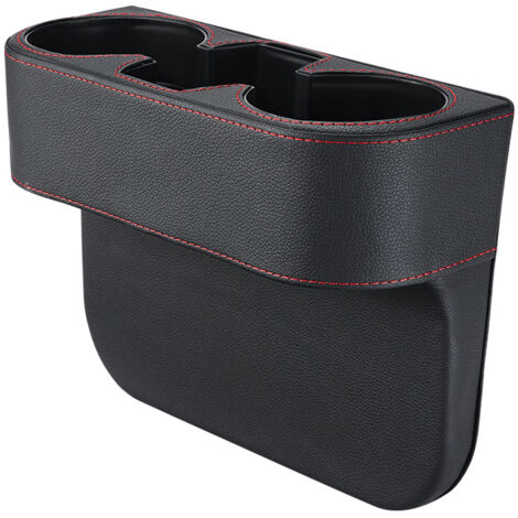 3 In 1 Multifunction 2 Cup Holder Drink Beverage Seat Seam Wedge Car Auto Vehicl - Foto 2