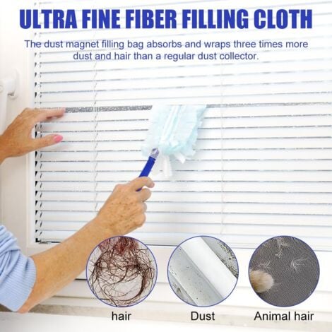 AlwaysH 40 pieces Duster Refills, Duster Refill, with 1 Duster Handle, Duster Refill, Duster Refill, Duster Refill Kit, Duster Refills