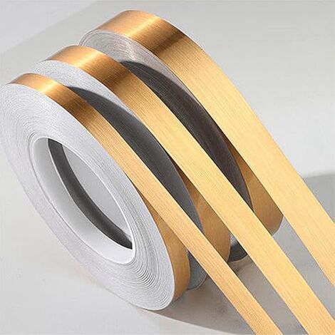 AlwaysH 【50 Meters Wall Molding】The beautiful decorative adhesive tape helps brighten up and beautify your tiles, giving your home a whole new look.
