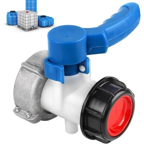 AlwaysH 1000L Tank Tap DN40(62mm), 1000L Plastic Water Tank Valve