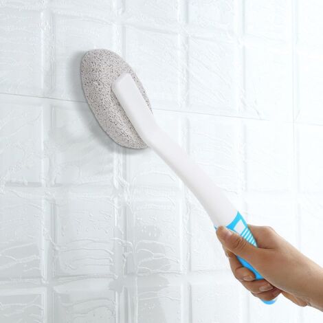 AlwaysH Pumice Stone Toilet Brush - Pumice Stone Cleaning Brush - Cleaning Brush - Toilet Cleaning Brush - 30x5cm for Household Bathroom Pool Sink Kitchen
