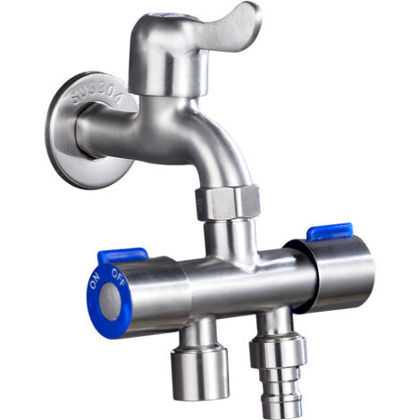 AlwaysH Universal Brass Angle Valve 1/2" Control Shut Off Valve with ...