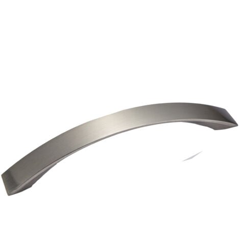 AlwaysH Pack of 10 kitchen cabinet handles - Brushed door handles kitchen handle kitchen handle center distance 128mm