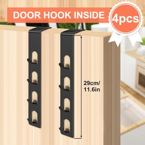 AlwaysH Hanging Door Hooks, x Coat Hook for Door, Standard Door