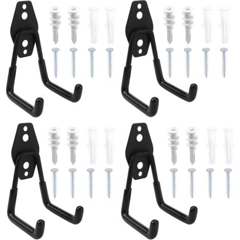 AlwaysH Pack Garage Wall Hooks Heavy Duty Small (68mm) Medium